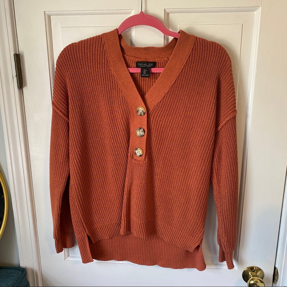 Orange sweater